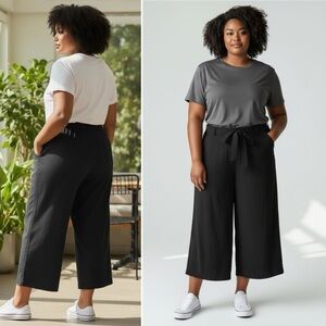 Pants 26W Black Ava & Viv NWT
